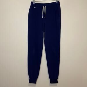 FIGS Tansen Jogger Scrub Pants XS Men's Navy Blue Medical Healthcare Workwear